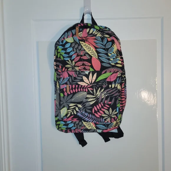 Neon leafs backpack - Picture 6 of 7